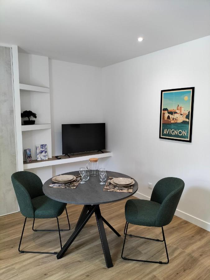 Studio Terrasse, Intra-Muros, Climatise Avec Wifi Aviñón Exterior foto